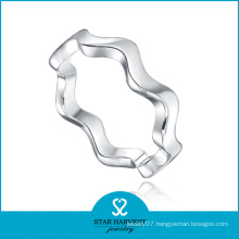 Wholesale Rhodium Plated Plain 925 Ring (SH-R0460)